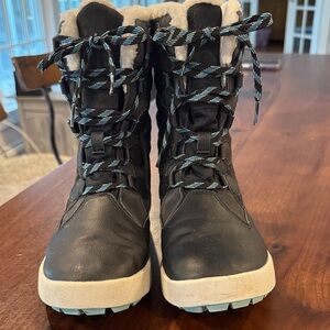Merrell Black and Blue Winter Boots
